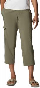 Columbia Women's Silver Ridge Utility Capri, Stone Green