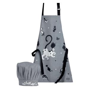 Кухонный фартук Winkler, 52x63 см, черный