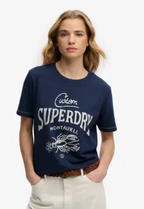 Футболка с принтом «наследие хэмптонс» Superdry & Co, Richest Navy