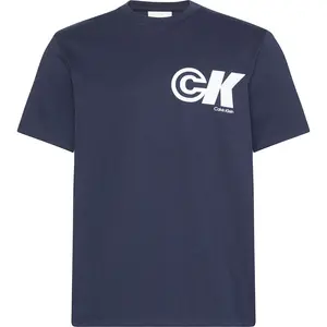 Футболка с коротким рукавом Calvin Klein Jeans Graphic Sport Logo, синий