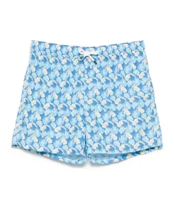 Плавки из полиэстера с эластичным поясом Fedeli, синий