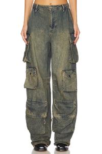 Джинсы паркер Afrm, мультиколор