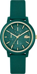 Lacoste 12.12 женские кварцевые многофункциональные часы, Green