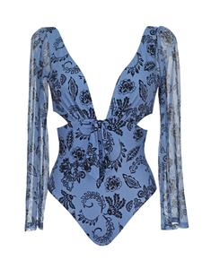 Купальник-бралетт VIVID, темно-синий/опаловый