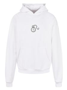 Толстовка F4NT4STIC Alice im Wunderland Uhr Hase Heroes of Childhood, белый