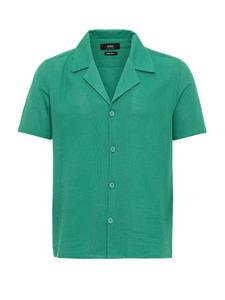 Рубашка на пуговицах классического кроя Antioch, изумрудный