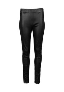 Кожаные брюки RE:DESIGNED, черный