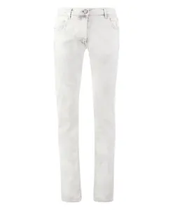 Рваные джинсы узкого кроя Hand Picked, серый