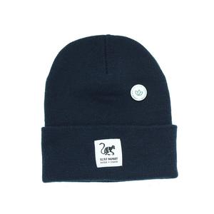 SURF MONKEY Шапка бини из переработанного материала, для взрослых, унисекс, один размер (тёмно-синий)