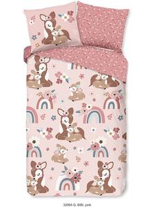 Комплект постельного белья Биби розового цвета Good Morning, 100x135 см