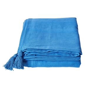 Праздничное одеяло в стиле Раджпут, 255/360 см, 100% хлопок Homescapes, синий