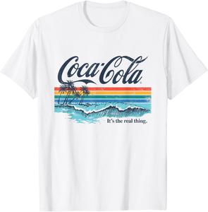 Футболка Coca-Cola Catch The Wave, белая