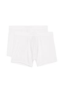 Длинные короткие / комплект из 2 брюк Iconic Rib из органического хлопка Marc O'Polo, белый