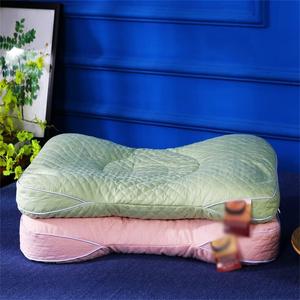 DUYHBAWRS Подушка-ракушка хлопковая стеганая с защитой для шеи