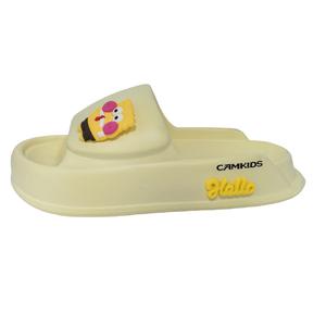 Противоскользящие, дышащие, легкие, амортизирующие шлепанцы для детей CAMKIDS, бежевый