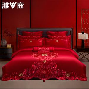 Yalu Комплект постельного белья 4 предмета, 180 см, пододеяльник 200x230 см