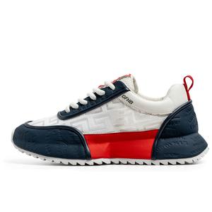 Износостойкие легкие амортизирующие низкие повседневные кроссовки для подростков Kung Fu partners, синий