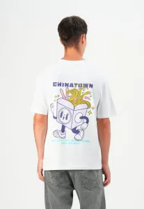 Футболка с принтом фрэнка Only & Sons, Bright White