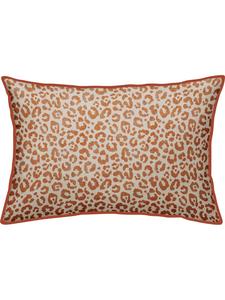 Erwin Müller Наволочка Nicky из велюра, бархатная, красного цвета