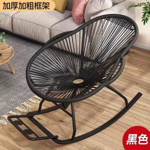 Fantasy Кресло-качалка yidai, раскладное, для сна, черное, усиленная модель
