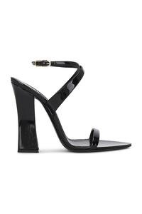 Женские сандалии Eva Sandal Saint Laurent, цвет Noir