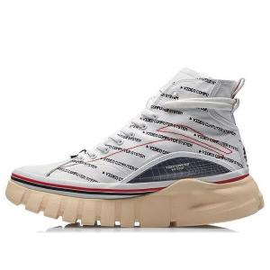 Кроссовки ботинок классические повседневные туфли Li-Ning, белый