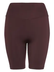 Облегающие шорты с завышенной талией Eres, коричневый