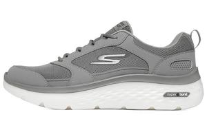 Go Walk Hyper Burst Кроссовки для мужчин с низким верхом светло-серые Skechers