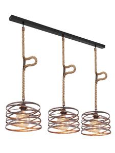 Подвесной светильник МАРКО черного цвета Globo lighting