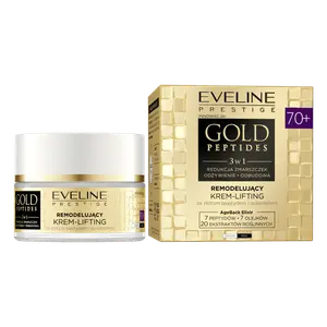 Лифтинг лица 70+ Eveline Prestige Gold Peptides, 50 мл
