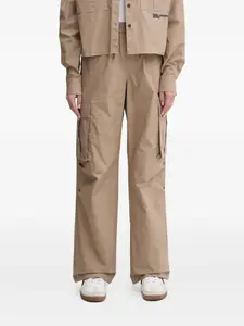 Хлопковые брюки с карманами-карго Karl Lagerfeld Jeans, нейтральный