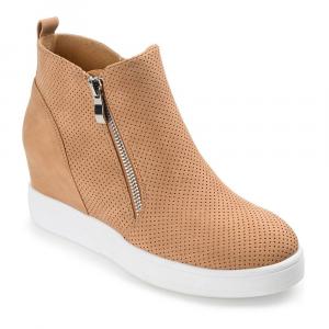 Женские туфли Pennelope Journee Collection на скрытой танкетке, цвет Tan