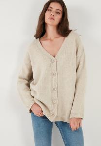 Кардиган LELA REGULAR FIT, Stone