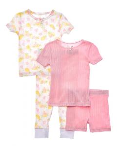 Плотный пижамный комплект Rene Rofe из 4 предметов Pointelle Dream René Rofé, мультиколор