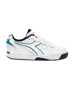 Победитель в носке: белые кожаные теннисные кроссовки Diadora, белый