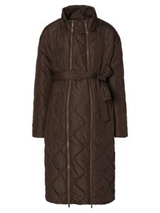 Зимняя куртка для беременных Pello цвета кофейные зерна Noppies