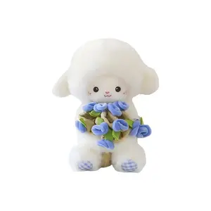 KUMAOYA Плюшевая кукла Rose Lamb высотой 30 см