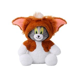 Кукла Tom And Jerry Little Elf Tom Cat And Jerry Mouse плюшевая кукла высота 20см HUGKIS