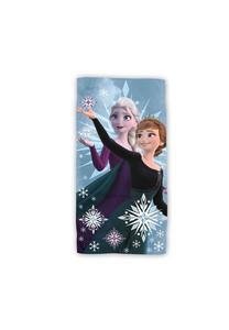 Хлопковое пляжное полотенце махровое банное с премиальным принтом, 70x140 см Disney, разноцветное