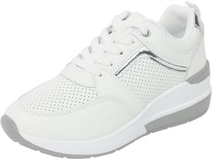 Ортопедические теннисные туфли для женщин при подошвенном фасците, повседневная обувь, комфортная обувь, модные кроссовки, для ходьбы и бега, и спортивные кроссовки для тренажерного зала, медсестринские кроссовки, удобные и легкие Baimiu, белый