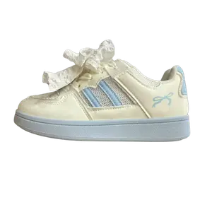 Низкие женские кроссовки Boldi Kuki, Beige Blue