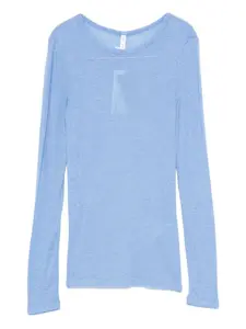 Тонкий вязаный джемпер Samsoe Samsoe, черный