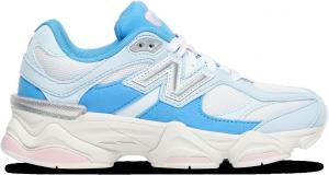 Детские кроссовки New Balance 9060, белый/синий/розовый