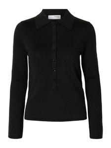 Свитер SELECTED SLFLURA, Mottled Black