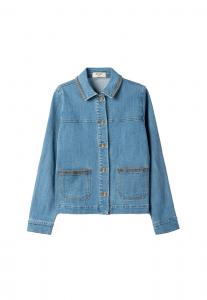 Куртка межсезонная Camomilla Italia Gila, синий деним