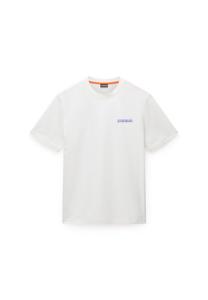 Футболка Napapijri GUIDE, White Heron/Off-White