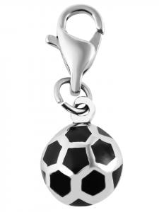 Adeliás Универсальный кулон - подвеска-шарм из нержавеющей стали черного цвета