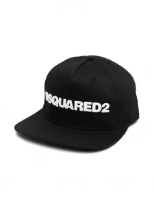 Кепка с вышитым логотипом DSQUARED2 KIDS, черный