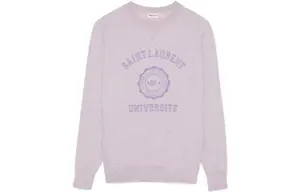 Толстовка мужская фиолетовая Saint Laurent, фиолетовый