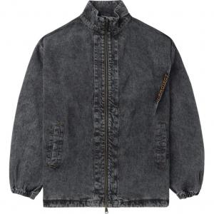 Куртка с высокой горловиной и вышитым логотипом Y/Project, серый